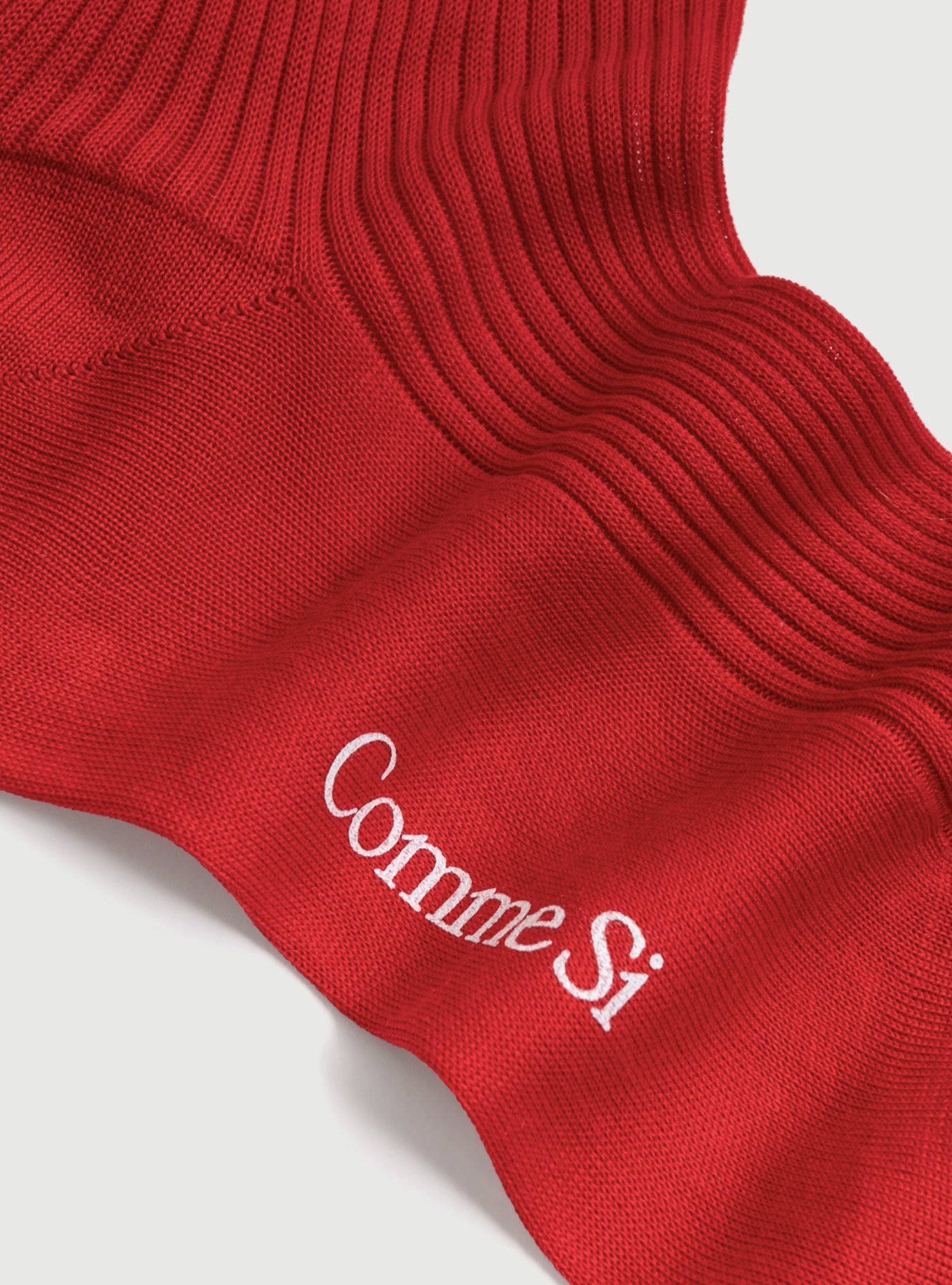 The ribbed cotton ankle socks